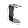 DEARMAMY 3pcs Men's Grooming and Shaving Stand Razor Brush Holder Base and Space-saving view 2