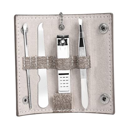 Beaupretty 4pcs Professional Manicure Nail Clipper Pedicure Nail Clipper Tools Eyebrow Trimming Tools Ear Wax Picker Set Complete Supplies Kit