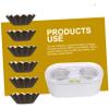 Alipis 50pcs High-Temperature Resistant Wax Melt Warmer Liners Leakproof Wax Tray for Candle and Home view 3