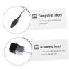 Ipetboom Manicure Grinding Tool Nail File Bits for Sanding Nail Art Corn Shape for Gel Applications Portable for Travel view 3