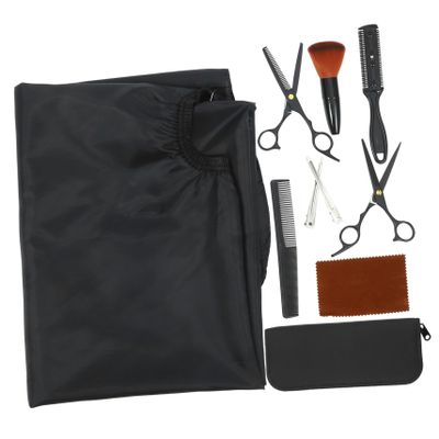 SKISUNO 1set Professional Hair Cutting Scissors Barber Tools for Seamless Trimming and Styling Ergonomic Hair Types and Styles