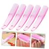 Beaupretty 5pcs Nail Brush Cleaner for Nail Dust Removal Portable Pedicure Brush for and Comfortable Cleaning Tool for Home and Travel view 3