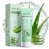 Aero Zen 98% Organic Aloe Vera Gel, Natural Moisturizing Pure Aloe for Face and Arms, Soothing & Hydrating Aloe Gel for Sunburn Relief and Deep Skin Nourishment, 4.23 oz view 1