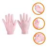 HONMEET 1pair Exfoliating Gloves for Women Gloves Dry Hand Moisturizing Soft Comfortable Overnight Skin Care Washable for Sensitive Skin view 4