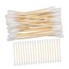 Cabilock 100pcs Cotton Swabs Wooden Handles Dual-Tipped Multi-use Swabs for Makeup Ear Cleaning and Safety Gentle Material for Versatile Cleaning Tasks view 1