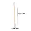 Cabilock 100pcs Cotton Swabs Wooden Handles Dual-Tipped Multi-use Swabs for Makeup Ear Cleaning and Safety Gentle Material for Versatile Cleaning Tasks view 2