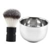 Beaupretty 2pcs Manscape Kit Men Shaving Brush Bowl Hair Shaving Tool Beard Grooming Kit view 1