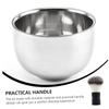 Beaupretty 2pcs Manscape Kit Men Shaving Brush Bowl Hair Shaving Tool Beard Grooming Kit view 2