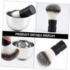 Beaupretty 2pcs Manscape Kit Men Shaving Brush Bowl Hair Shaving Tool Beard Grooming Kit view 3
