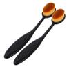 DEARMAMY 2pcs Fluffy Nail Dust Brush Fine Bristle Nail Cleaning Tool for Manicure and Art Portable Makeup Brush for Dust Removal Pocket Bag view 1
