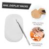Beaupretty 1set Professional Makeup Artist Palette Manicures Plate Blending Plate for Manicures view 4