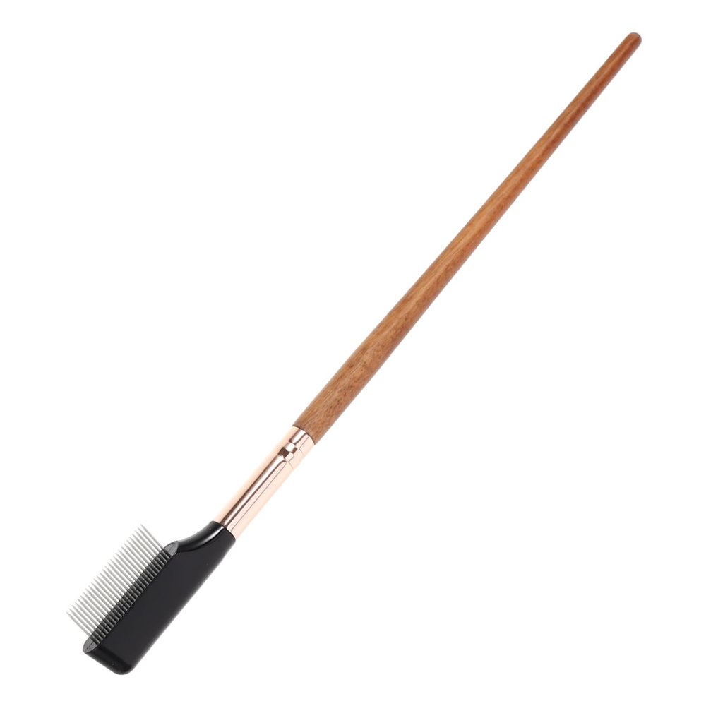 SAFIGLE Precision Metal Eyelash Brush for Separation Eyebrow Grooming for False Lashes Makeup