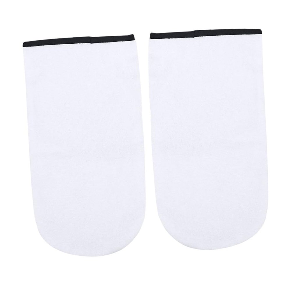 FRCOLOR 2pairs Deep Moisturizing Whitening Hand Wax Gloves Insulated Therapy Mitts for Hand Spa