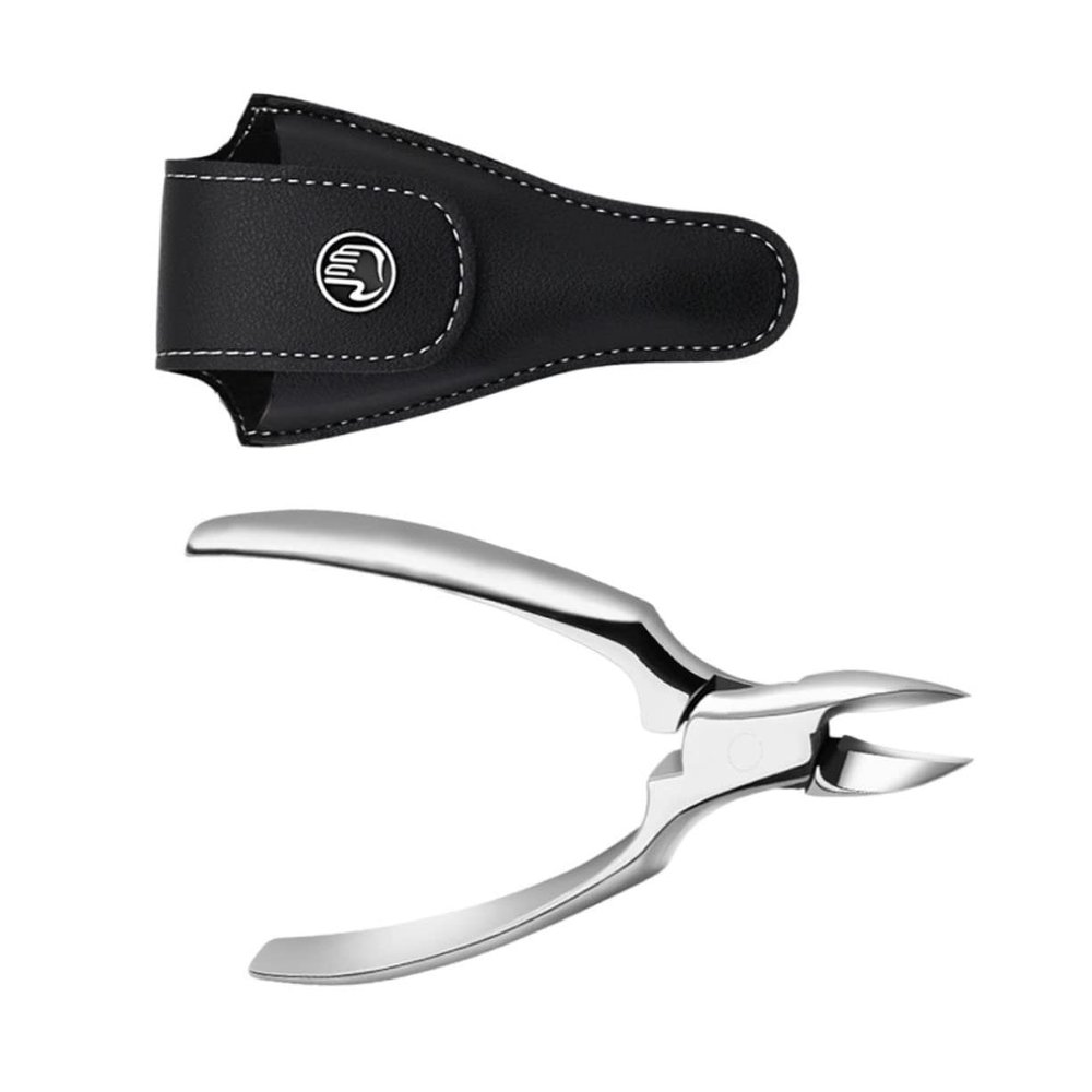 Beaupretty 1set Stainless Steel Cuticle Scissors Set for Nail Care Reliable Dead Skin Remover Storage Bag Professional Use for Manicure and Salon and Practical Design