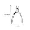 Beaupretty 1set Stainless Steel Cuticle Scissors Set for Nail Care Reliable Dead Skin Remover Storage Bag Professional Use for Manicure and Salon and Practical Design view 2