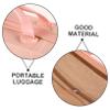 Didiseaon Portable Makeup Suitcase Lightweight Cosmetic Organizer for Travel Stylish Mini Storage Case for Women Spacious Interior and Design Pink view 3