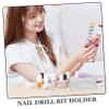 PACKOVE Nail Drill Bit Holder Nail Grinding Machine Organizer for Efficient Storage and Display of Drill Bits view 4