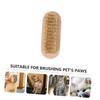 CALLARON 4pcs Wooden Nail Scrubbing Brush Soft Bristle Fingernail Cleaning Tool for Hands Feet and More Comfortable Grip for Daily Use and Grooming view 4