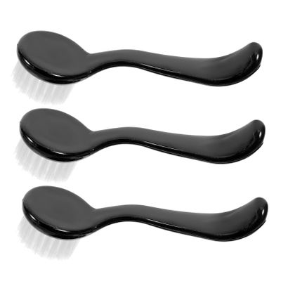 PACKOVE 3pcs Gentle Facial Cleansing Brush Ergonomic Face Scrubbers for Deep Cleansing Exfoliation Soft Material for All Skin Types Women Makeup Removal Tool