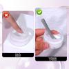 4Pcs Mini Metal Cosmetic Spatulas, Skincare Spatula, Facial Spatula, Stainless Steel Applicator Facial Massage Beauty Tools for Mixing and Sampling Lotion Makeup Face Eye Cream (Silver) view 4