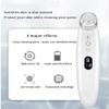 Blackhead Remover Pore VacuumFacial Pore Cleaner Electric Acne Pimple Extractor Kit USB Rechargeable Whitehead Suction Tool with LED Display for Facial Skin White view 2