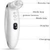 Blackhead Remover Pore VacuumFacial Pore Cleaner Electric Acne Pimple Extractor Kit USB Rechargeable Whitehead Suction Tool with LED Display for Facial Skin White view 3
