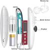 Blackhead Remover Pore VacuumFacial Pore Cleaner Electric Acne Pimple Extractor Kit USB Rechargeable Whitehead Suction Tool with LED Display for Facial Skin White view 4