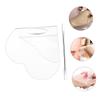 DIYEAH 4sets Heart-Shaped Acrylic Makeup Mixing Palette with Spatulas for Foundation and Eyeshadow Blending Convenient and Practical Cosmetic Mixing Plate for Artists and Beauty view 4
