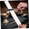 PACKOVE Razor Strop Sharpening Belt Double Sided Canvas Sharpening Cloth for Razor Barber Strap view 4