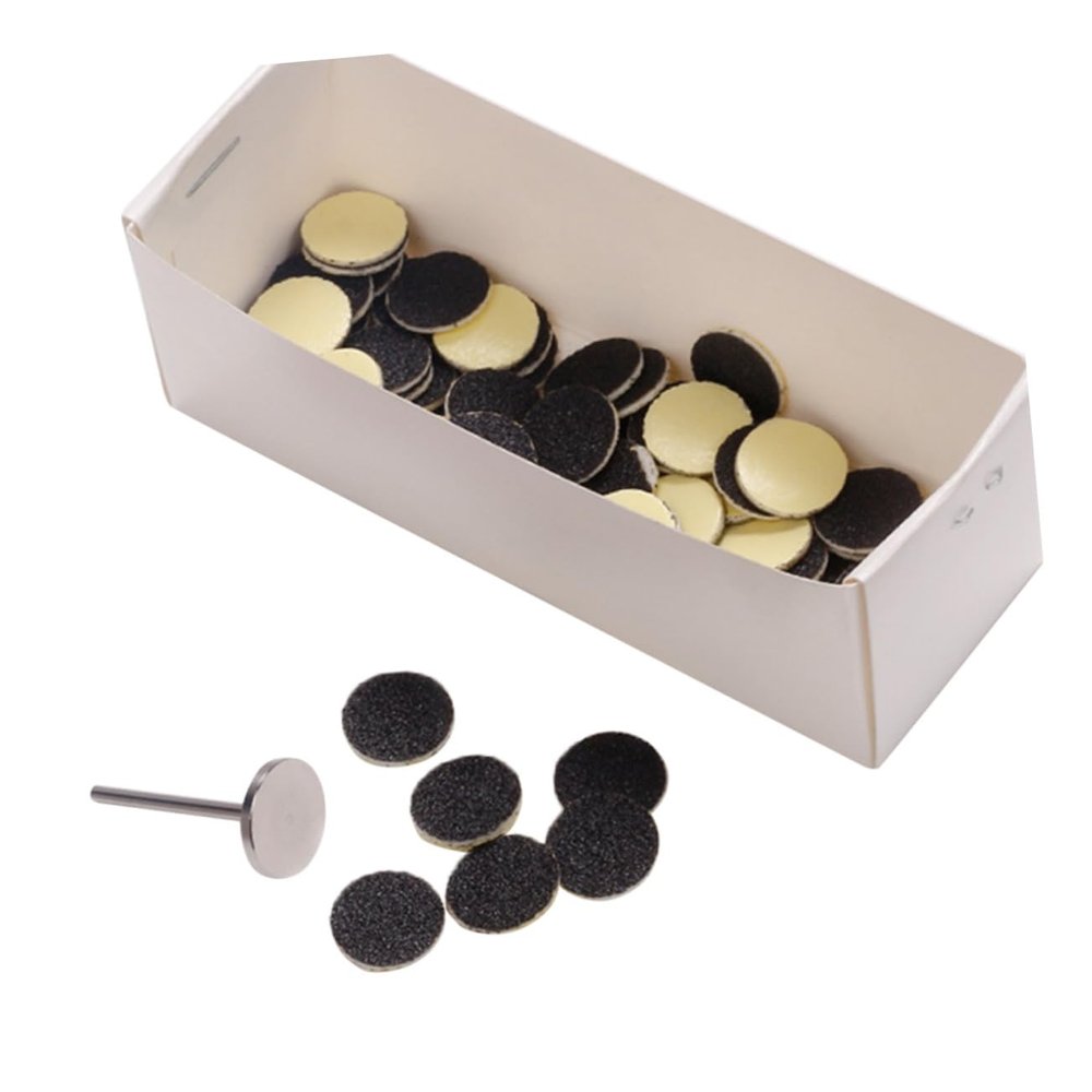 Beaupretty Electric Sanding Discs for Foot Care Self-Adhesive Dead Skin Removal Pads Compatible with Electric Foot File for Smooth and Heels