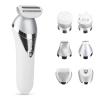 7 in 1 Bikini Trimmer and Shaver Kit for Women,Lady Hair Removal Epilators for Leg Face Arm Bikini Armpit Public Hairs IPX6 Wet and Dry Use Cordless Rechargeable Whole Body Trimmer and Shaver Kit view 1