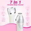 7 in 1 Bikini Trimmer and Shaver Kit for Women,Lady Hair Removal Epilators for Leg Face Arm Bikini Armpit Public Hairs IPX6 Wet and Dry Use Cordless Rechargeable Whole Body Trimmer and Shaver Kit view 2
