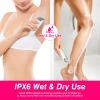 7 in 1 Bikini Trimmer and Shaver Kit for Women,Lady Hair Removal Epilators for Leg Face Arm Bikini Armpit Public Hairs IPX6 Wet and Dry Use Cordless Rechargeable Whole Body Trimmer and Shaver Kit view 4