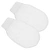 AUTSUPPL 2pcs Exfoliating Bath Gloves Imitated Material for Skin Cleaning Gentle Scrubbing Mittens for Home and Travel Soft and Comfortable Body Exfoliator view 1