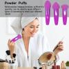 Foundation Sponge - Soft Makeup Blending Applicator, 3pcs High-Density Foundation Puff | Cosmetic Puff Blender With Handles, Wet Use Makeup Sponge Set, Travel Cosmetic Tool For Foundation Concealer view 4