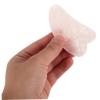 CALLARON Natural Gua Facial Tool for Massage Heart-Shaped Scraping Board for Skin Care Reduces Puffiness and Promotes Circulation view 3