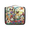 AHENGPAIG Colorful Floral Butterfly Travel Toiletry Bag With Hanging HookWaterproof Makeup Bag Organizer For Women view 2