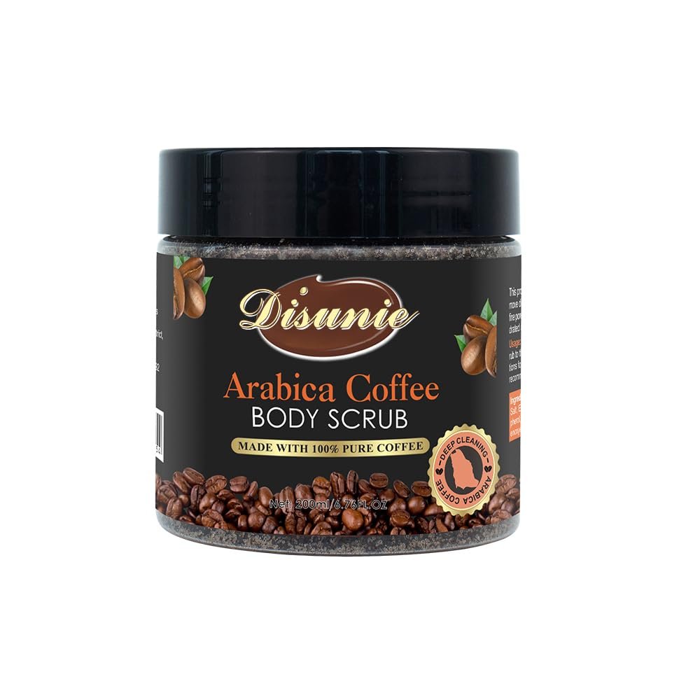 Revitalizing Coffee Body Scrub  Exfoliating & Moisturizing Formula, Natural Ingredients, Smooth & Radiant Skin, 6.76oz