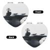 HJTRW Travel Makeup Mirror for Women Double-Sided 1X/2X Magnifying Foldable Cosmetic Mirror Portable Pocket Mirror Aircraft Carrier Vanity Mirror Compact Beauty Mirror for Pocket Purse Clutch view 2