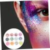 Beaupretty 1set Glitter Liquid Eyeshadow Highlighters Halloween Festival Face Gems Cosmetic Carnival Costume Festival Accessories Rave Accessories Highlighter Makeup Carnival Outfit view 4