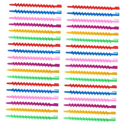 SAFIGLE 40pcs Spiral Perm Rods for Effortless Curls Soft Curlers for All Hair Types Innovative Design for Stylish User-friendly Hair Styling Tool for Perms and Diverse Hairstyles