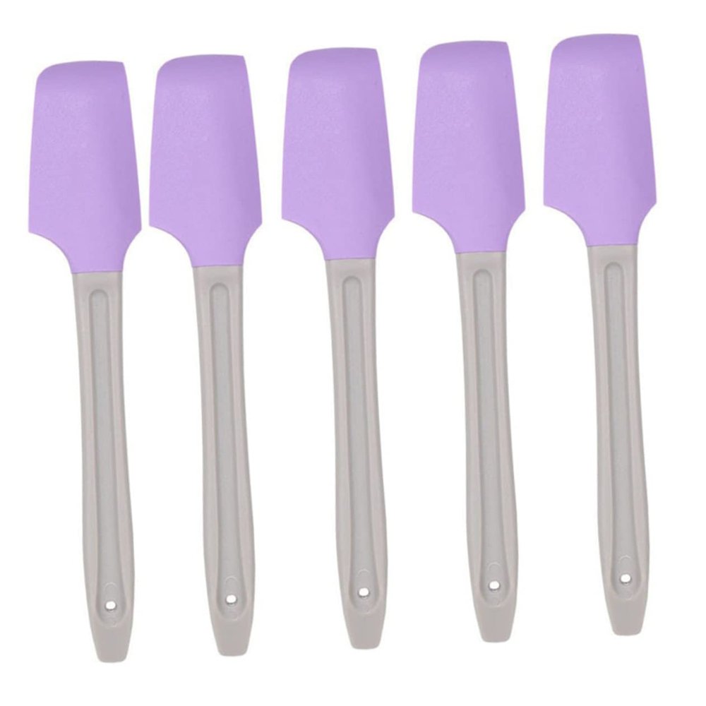 Beaupretty 5pcs Silicone Makeup Scraper for Even Application Safe Wax Tool for All Skin Types