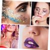Beaupretty 2sets Body Glitter Gel Face Hair Nail Eye Shadow Makeup Kit for Halloween Party Carnival *2 view 2