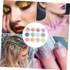 Beaupretty 3sets Neon Face Glitter Makeup Halloween Body Glitter Gel Highlighter for Parties Events Costumes *3 view 4