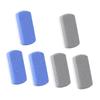 VICASKY 6pcs Foot Scrubber Dead Skin Removers for Men Women Seniors Ergonomic Foam Glass Callus Trimmers for Cracked Skin Callus Gray view 1