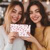 INFUNLY 4PCS Pink Flower Canvas Cosmetic Bags Set 5.9x9 Spring Blossoms Makeup Bag with Zipper Travel Pouch Multi-Functional Travel Toiletry Pouch Portable Gift for Women Girls view 4