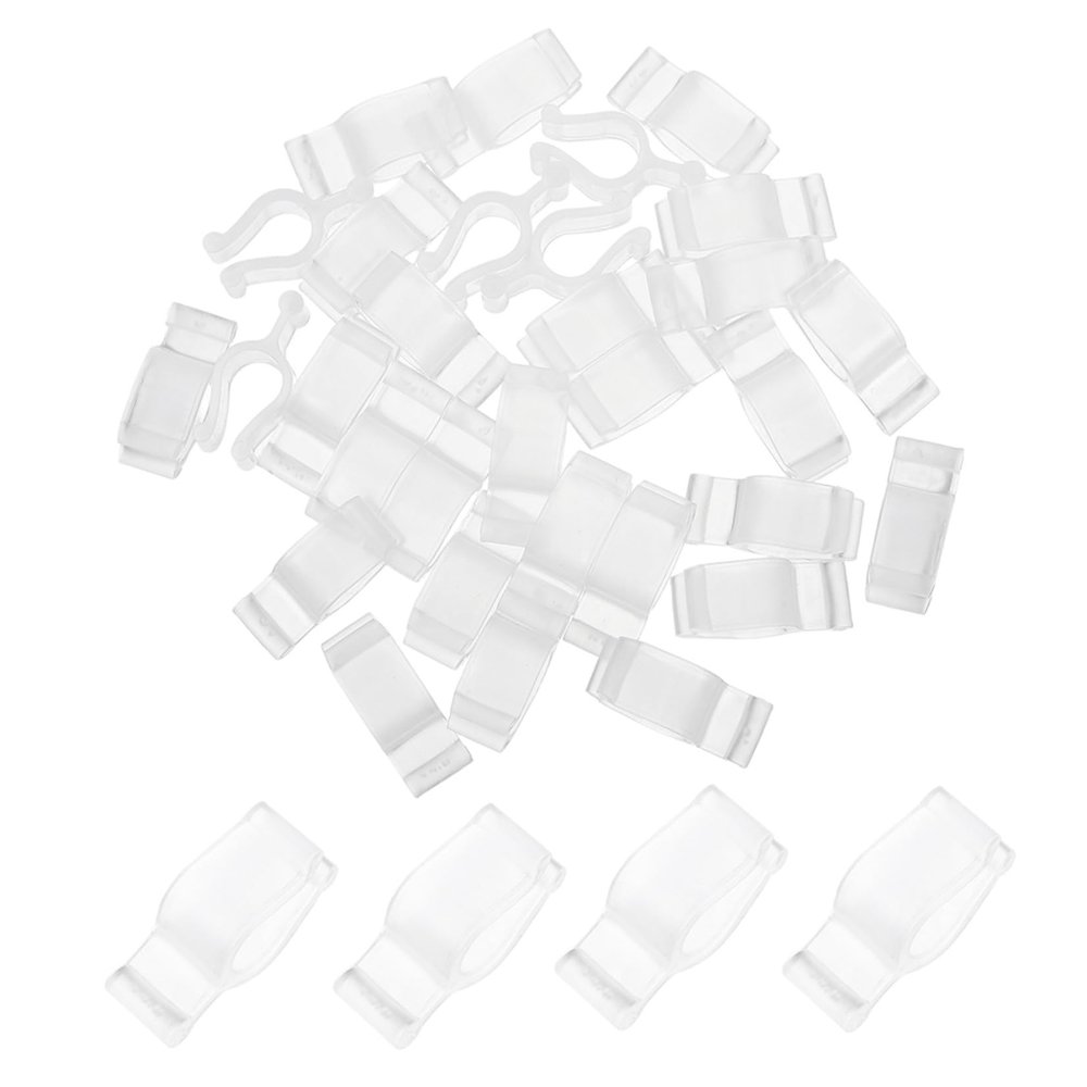 50 Pack PP Pump Head Lock Clips for Leakproof Travel Use