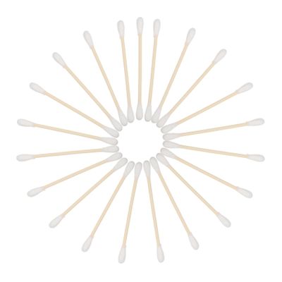Unomor 100pcs Cotton Swabs Dual-Ended Makeup Ear Cleaning Care Electronics Cleaning Soft Gentle Swabs for Travel and Daily Use