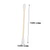Unomor 100pcs Cotton Swabs Dual-Ended Makeup Ear Cleaning Care Electronics Cleaning Soft Gentle Swabs for Travel and Daily Use view 2