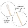 Unomor 100pcs Cotton Swabs Dual-Ended Makeup Ear Cleaning Care Electronics Cleaning Soft Gentle Swabs for Travel and Daily Use view 3